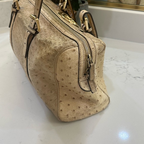 Gucci vintage ostrich Boston Bag - Picture 8 of 16